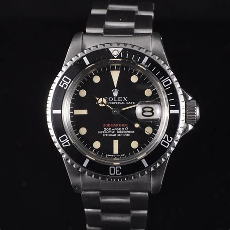 rolex 16803 years of production|rolex red submariner 1680 price.